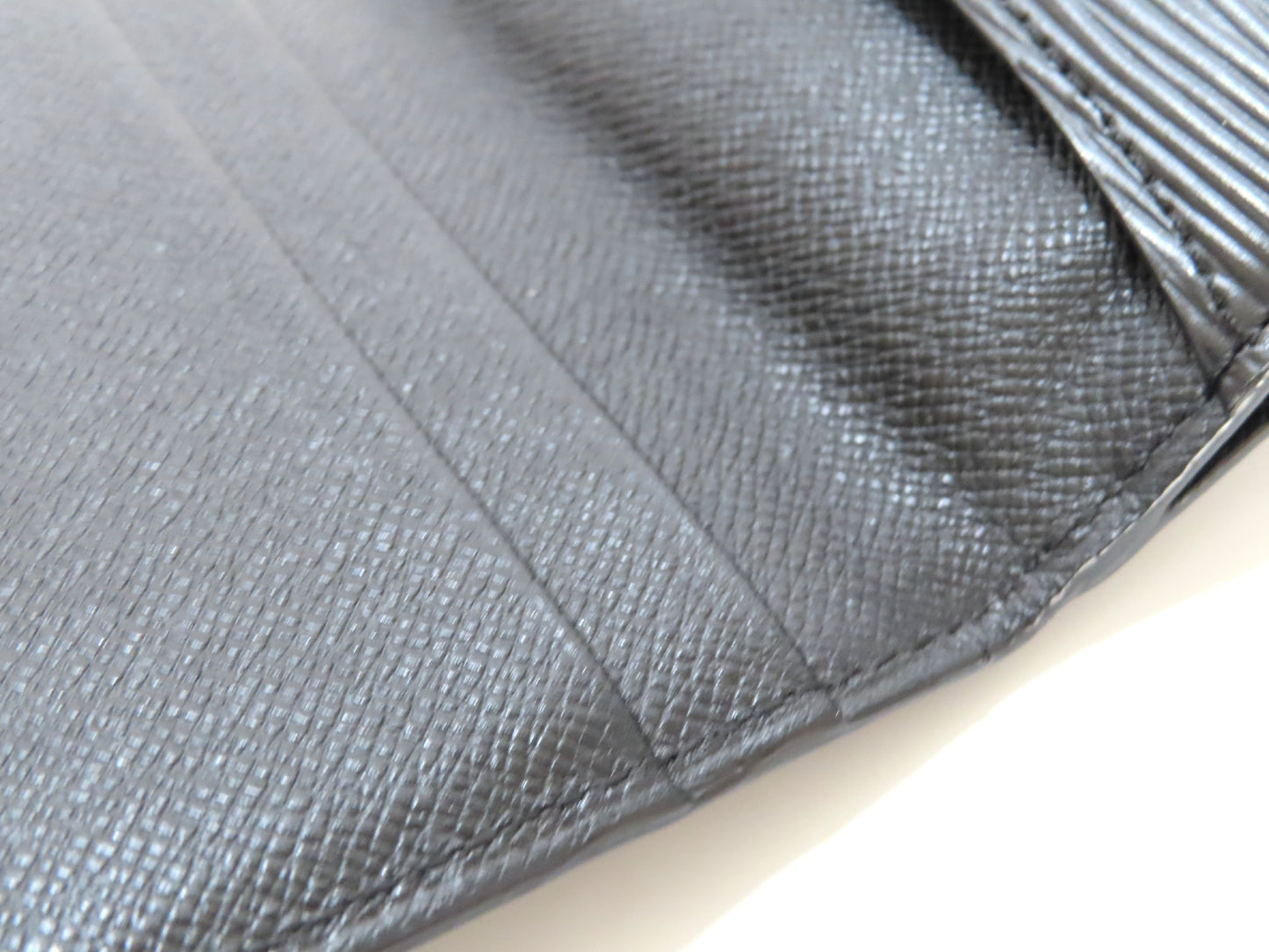 LOUIS VUITTON Epi Ludlow Black M63302 Coin Case, Card Case, Card Case, Pass Case, Business Card Case