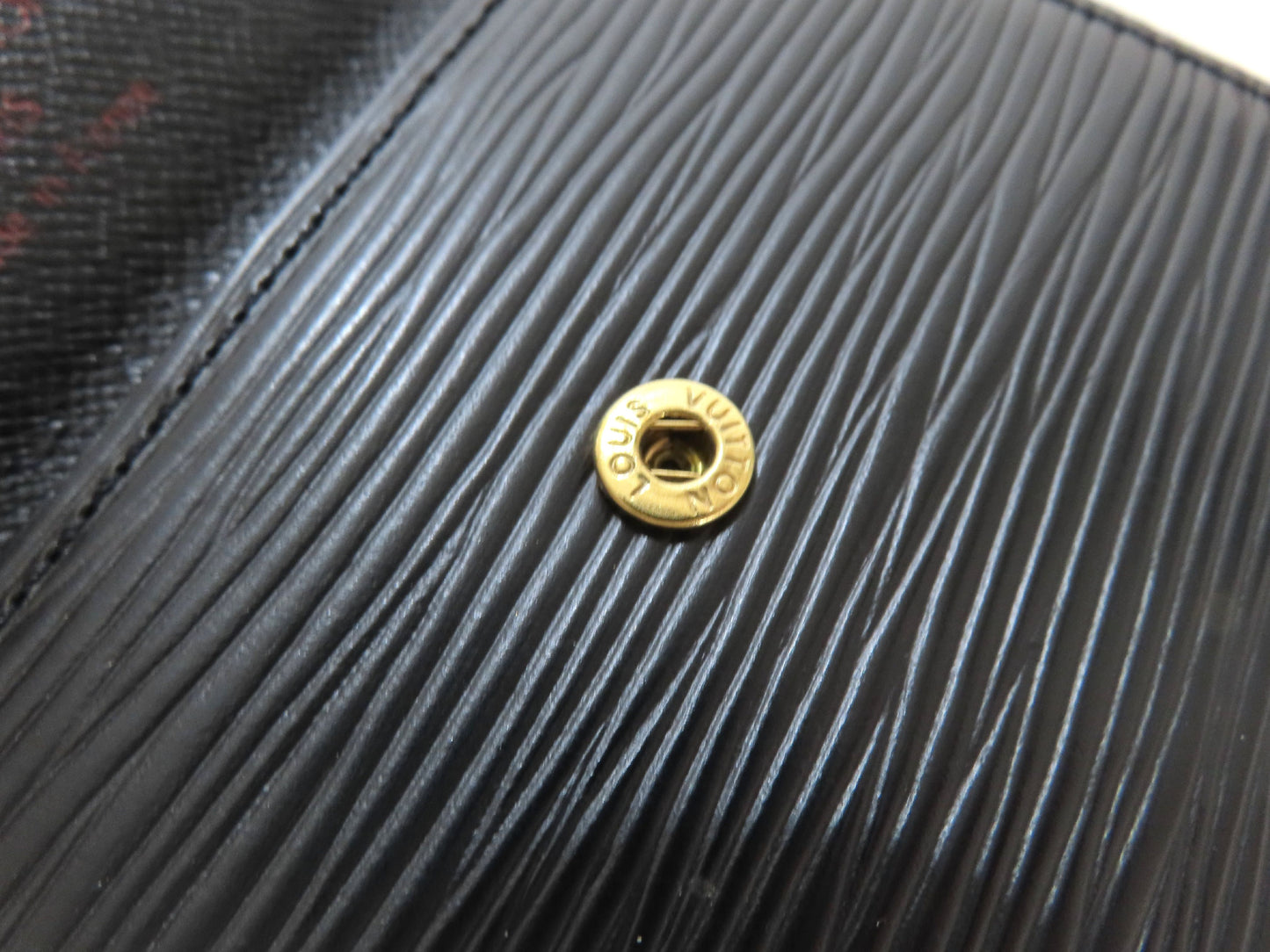LOUIS VUITTON Epi Ludlow Black M63302 Coin Case, Card Case, Card Case, Pass Case, Business Card Case