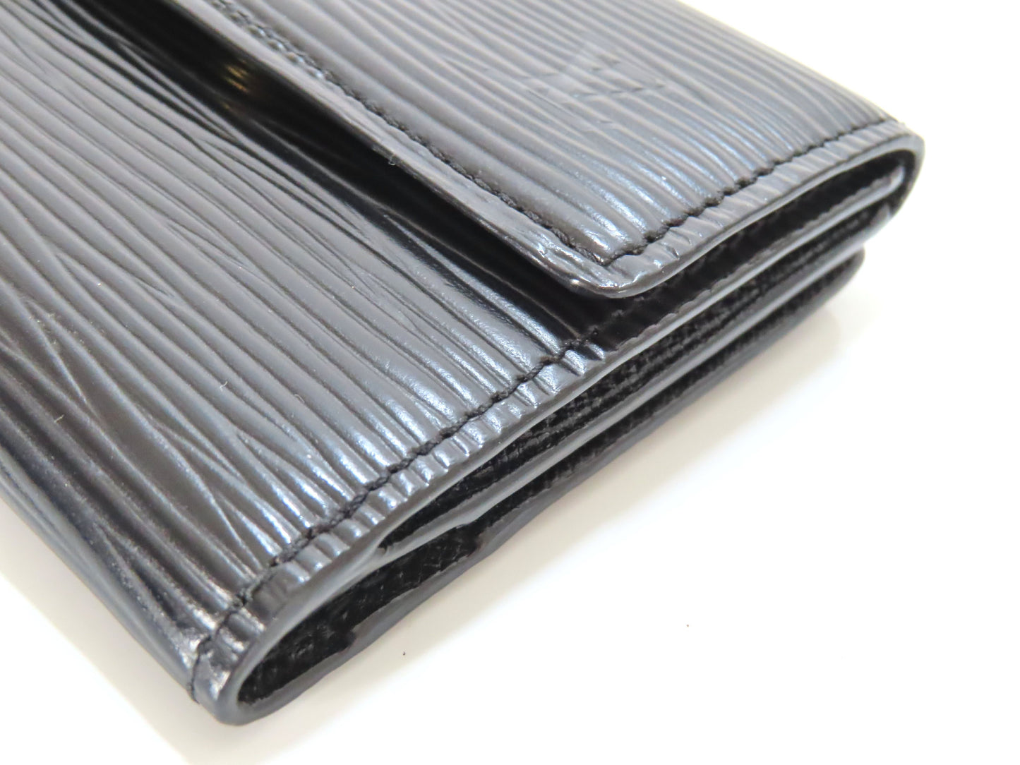 LOUIS VUITTON Epi Ludlow Black M63302 Coin Case, Card Case, Card Case, Pass Case, Business Card Case