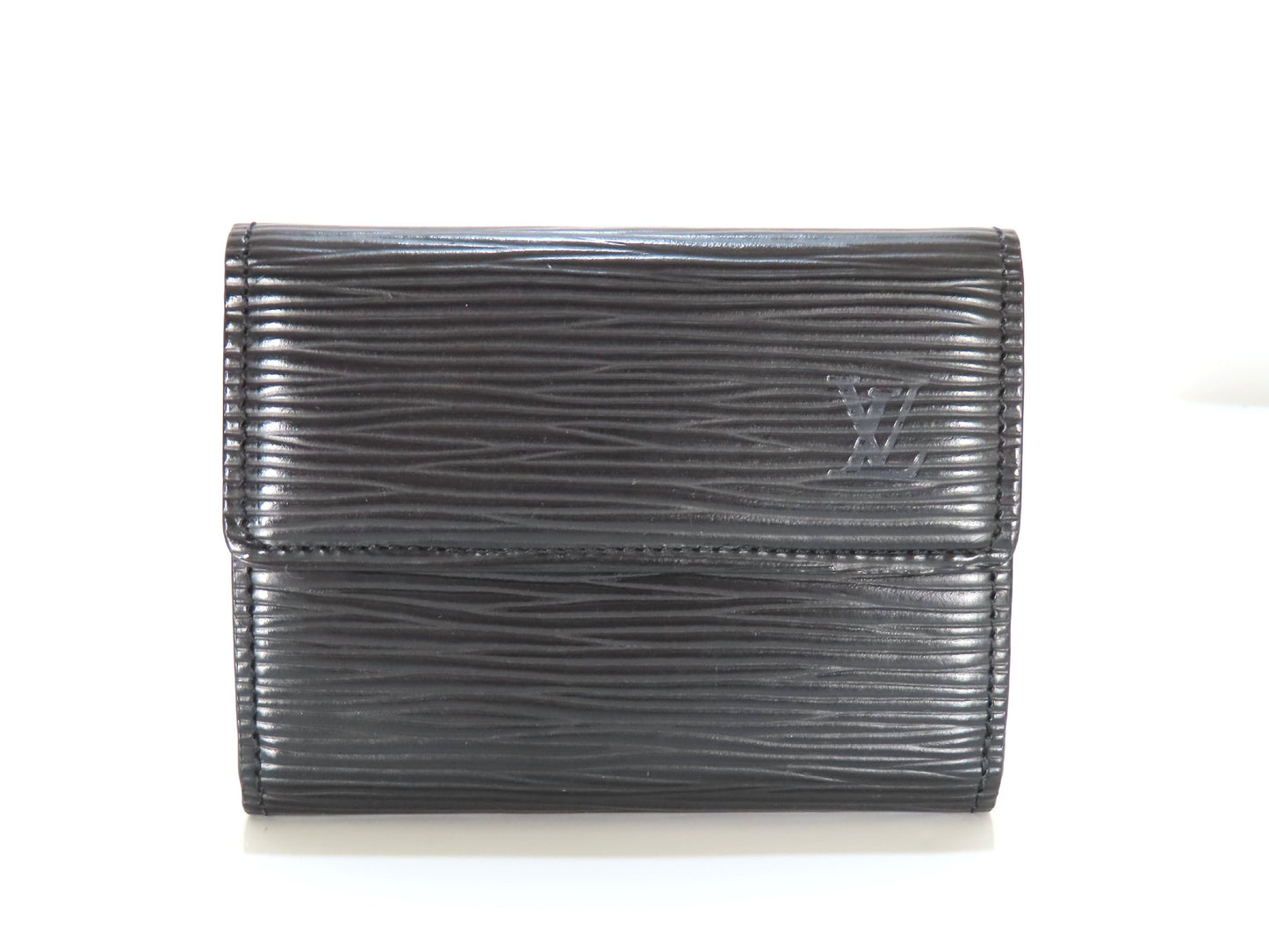 LOUIS VUITTON Epi Ludlow Black M63302 Coin Case, Card Case, Card Case, Pass Case, Business Card Case