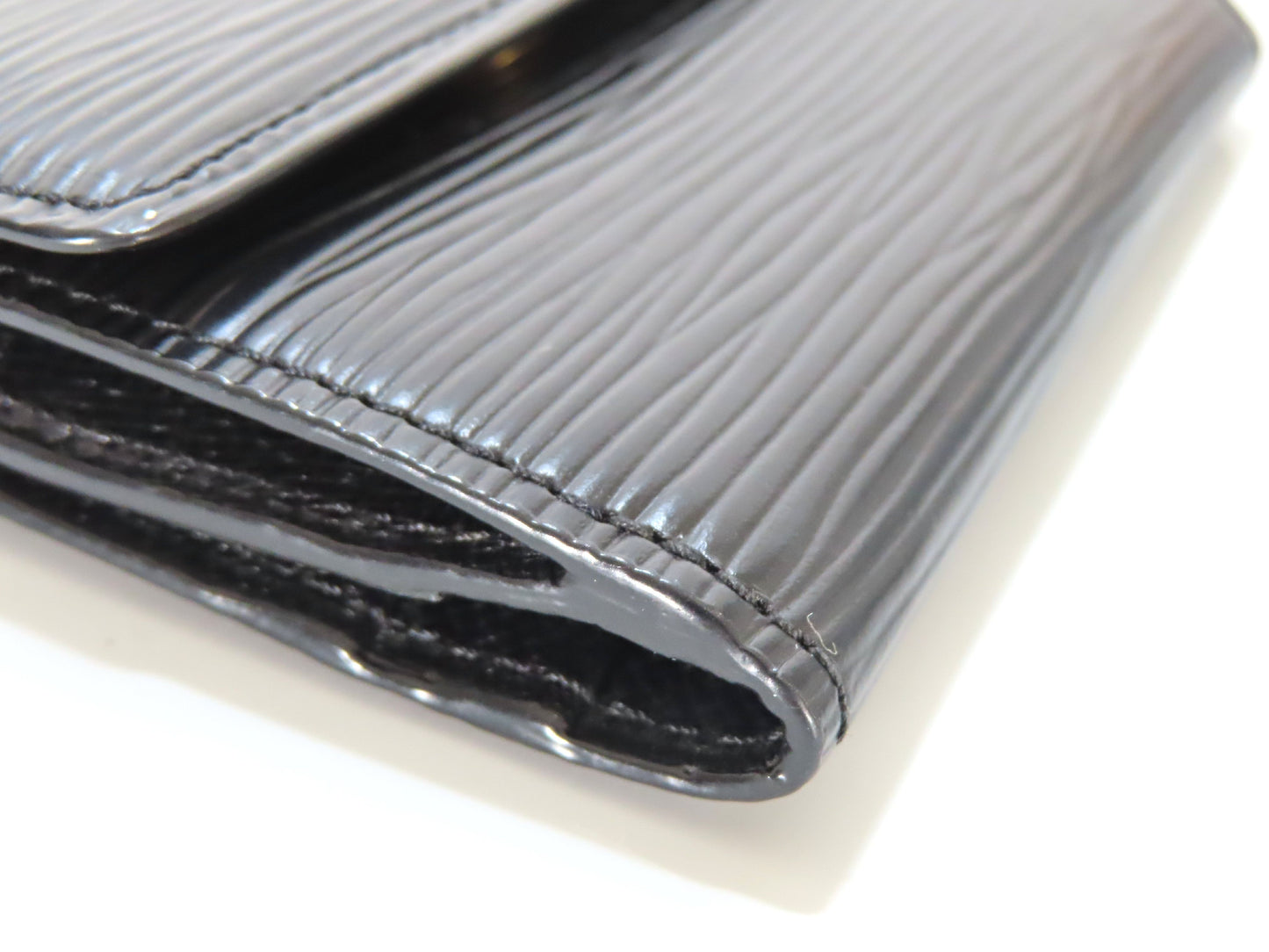LOUIS VUITTON Epi Ludlow Black M63302 Coin Case, Card Case, Card Case, Pass Case, Business Card Case