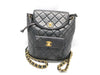 CHANEL Lambskin Matelasse Coco Mark Backpack