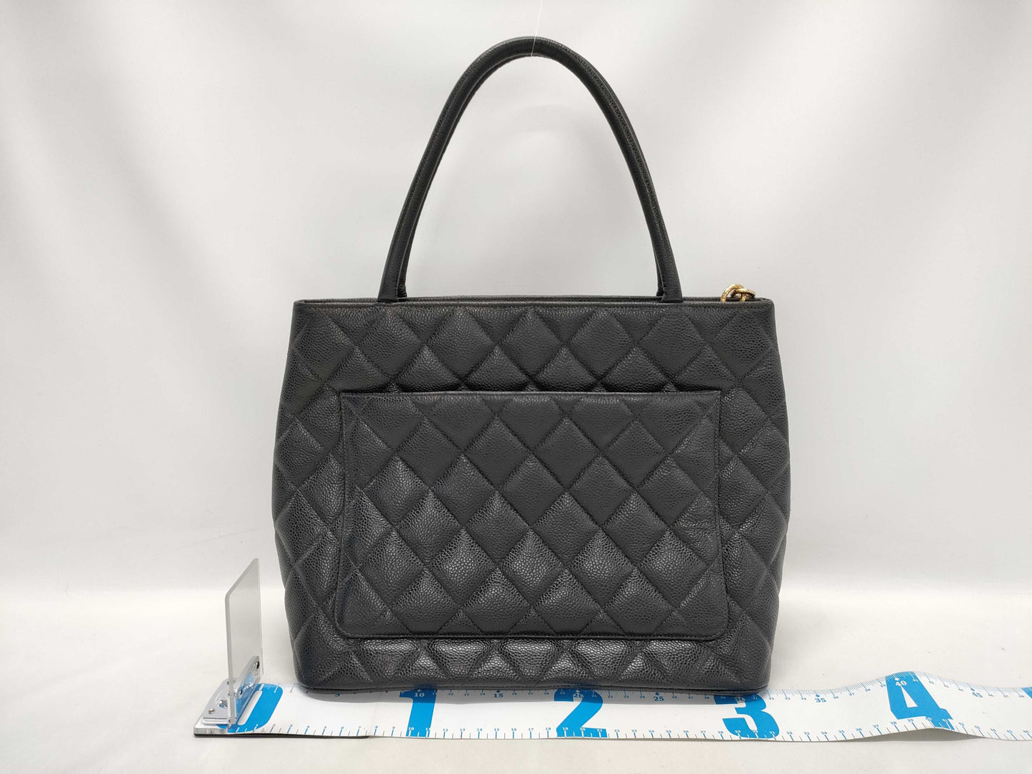 CHANEL Caviar Leather Reproduction Tote Bag with GD Hardware