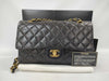 CHANEL Lambskin Matelasse 25 Double Flap Chain Shoulder Bag, No. 3