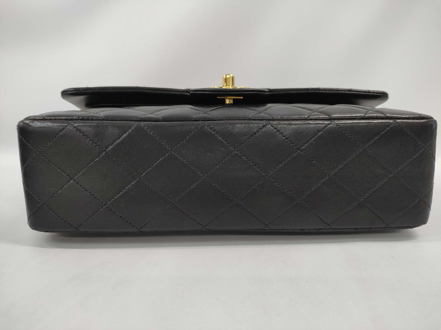 CHANEL Lambskin Matelasse 25 Double Flap Chain Shoulder Bag, No. 3