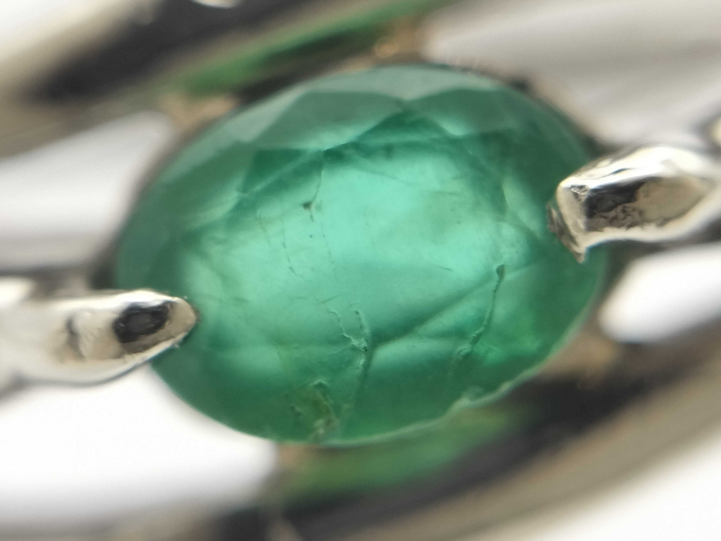 E0.22ct PT900 5.1g Ring