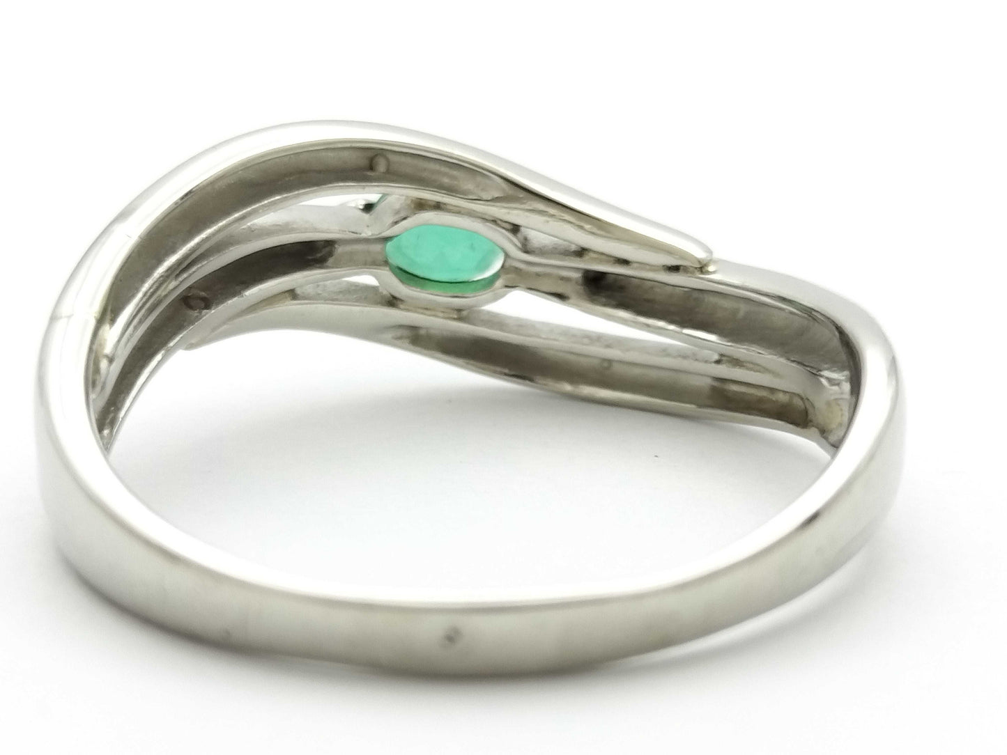 E0.22ct PT900 5.1g Ring