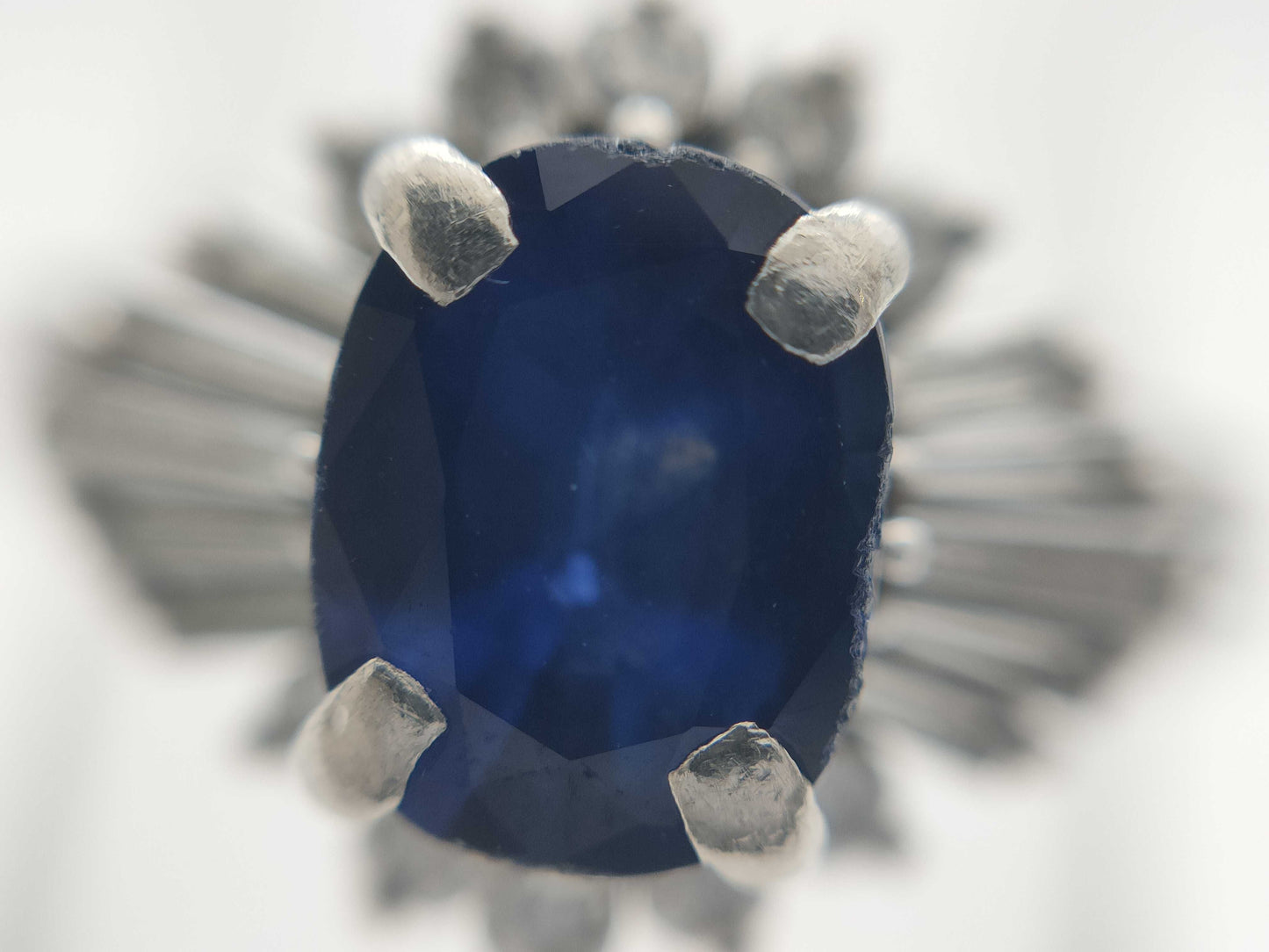 S1.245ct D0.26ct/0.15ct PM900 5.8g Ring