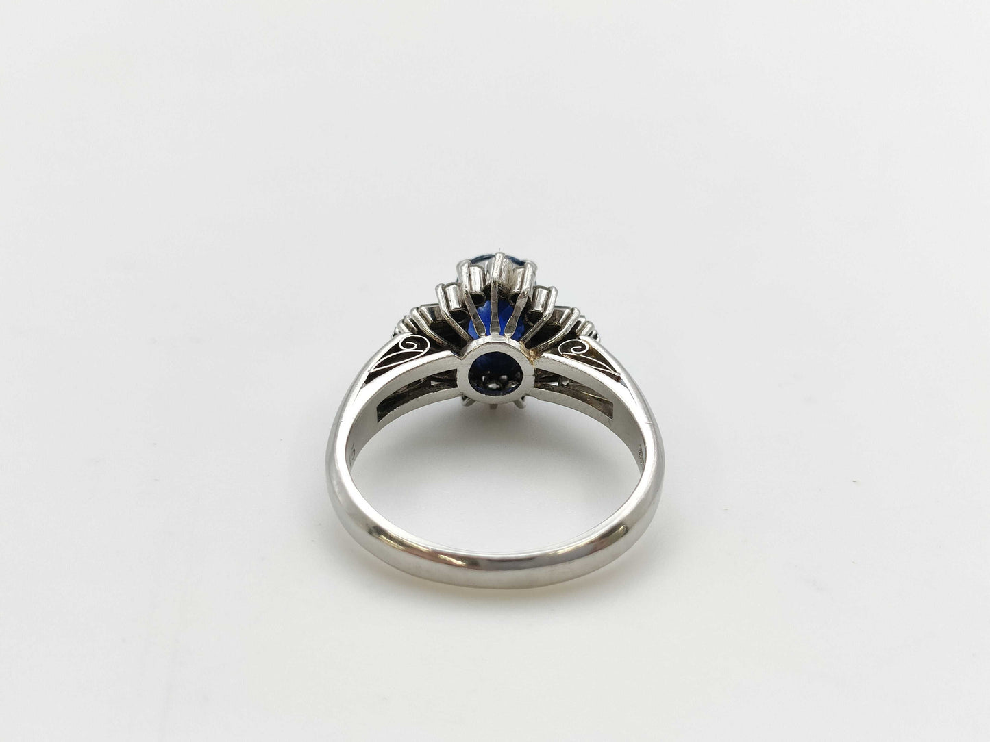S1.245ct D0.26ct/0.15ct PM900 5.8g Ring