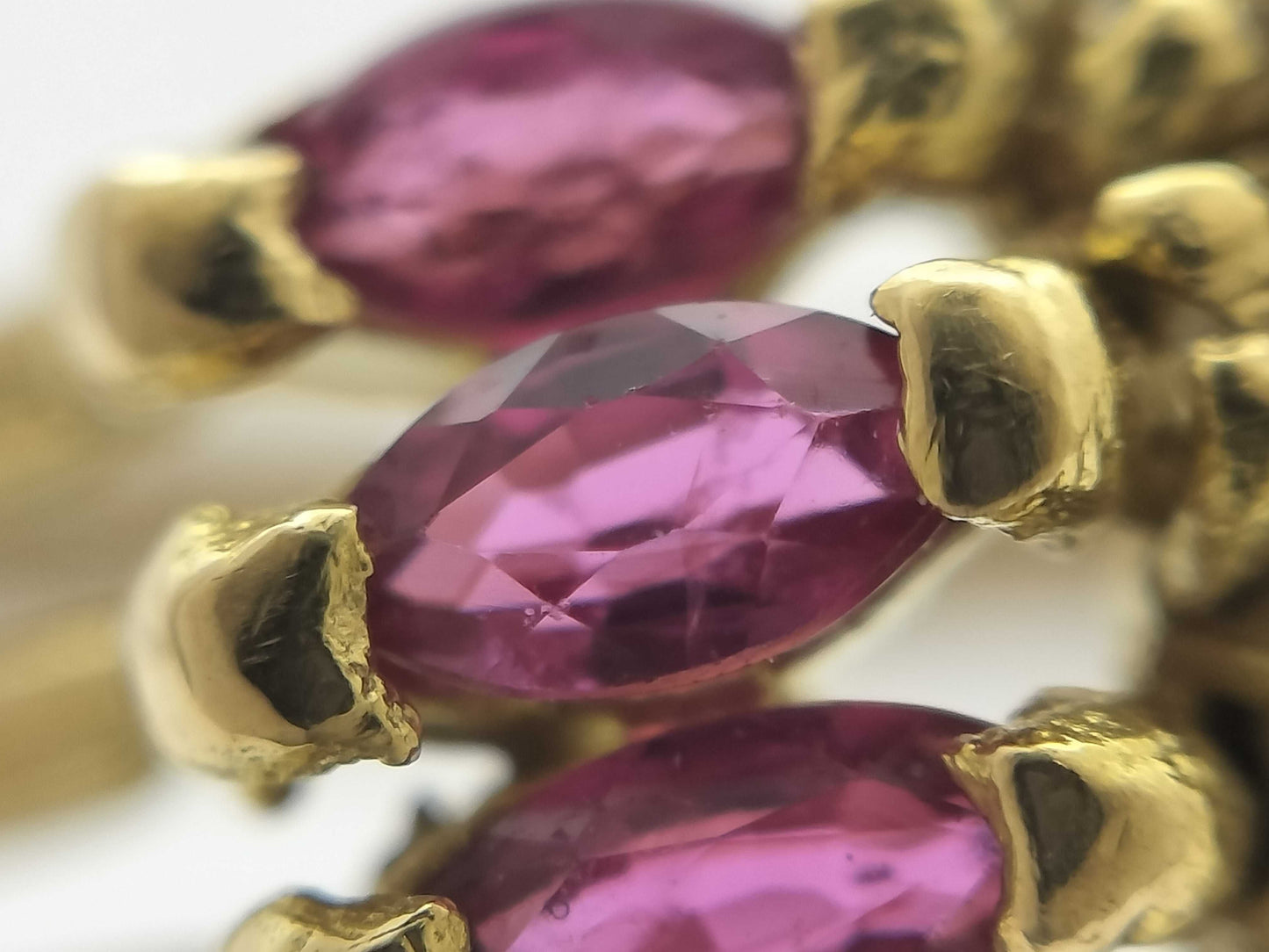 Ruby and Diamond 18K Gold Ring, 2.3g
