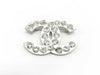 CHANEL Heart Rhinestone 04A Brooch