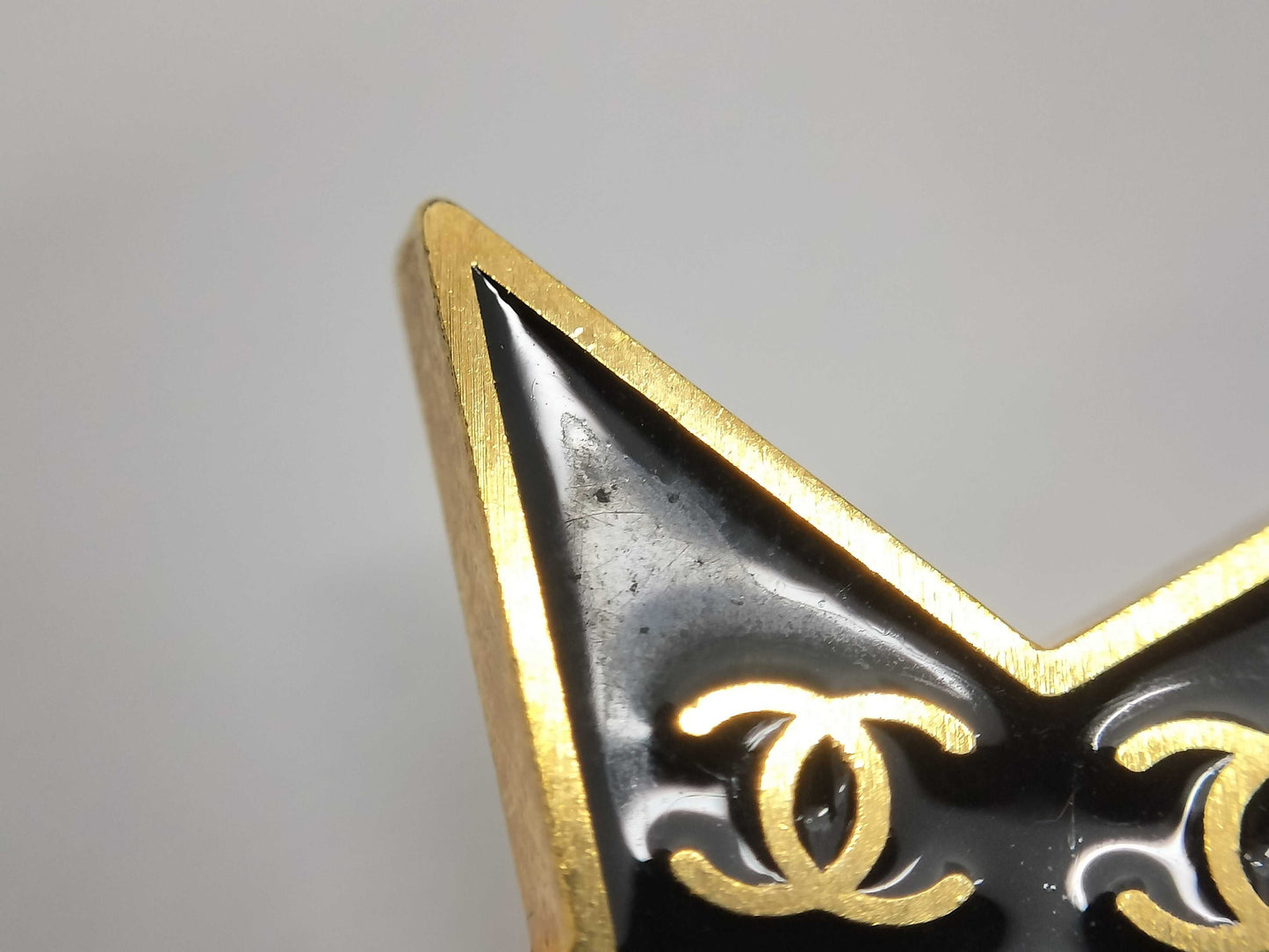 CHANEL Coco Mark Star 01P Earrings