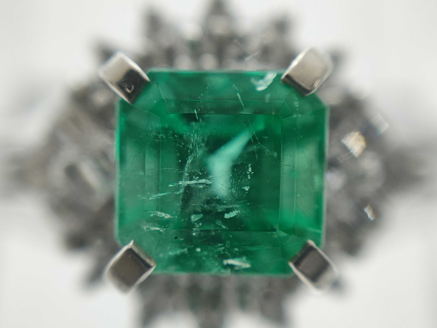 E0.88ct D0.23ct PT900 6.1g Ring