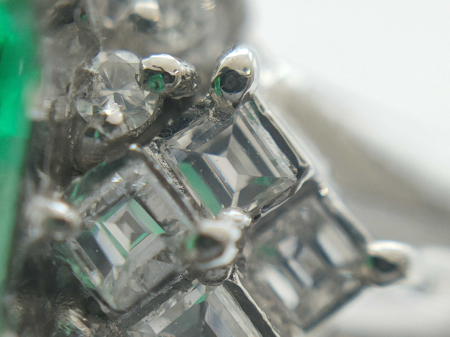 E0.88ct D0.23ct PT900 6.1g Ring