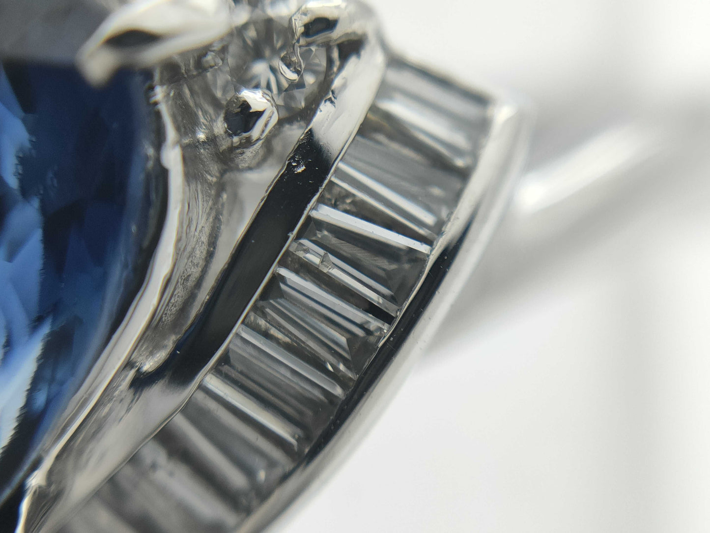 S1.22ct D0.33ct PT900 5.8g Ring