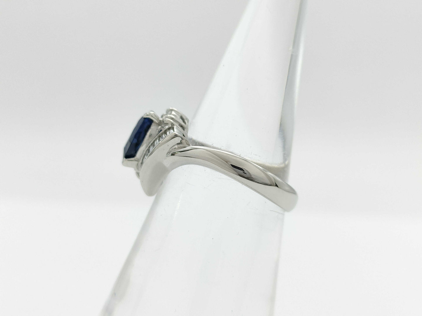 S1.22ct D0.33ct PT900 5.8g Ring