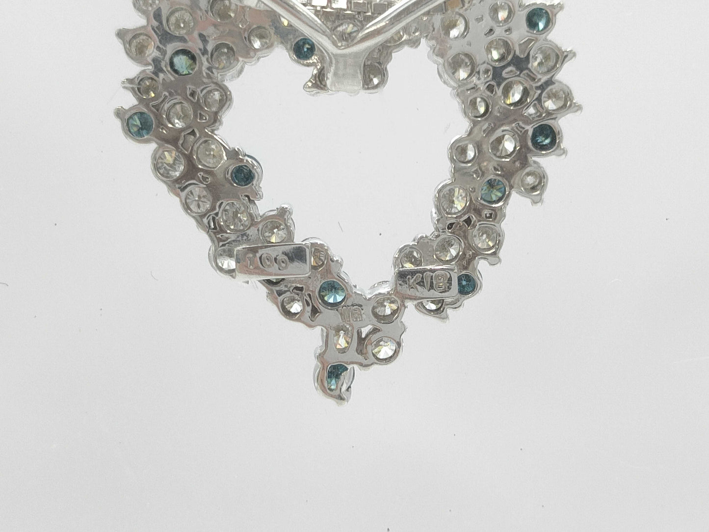 D1.00ct K18WG 5.6g Necklace