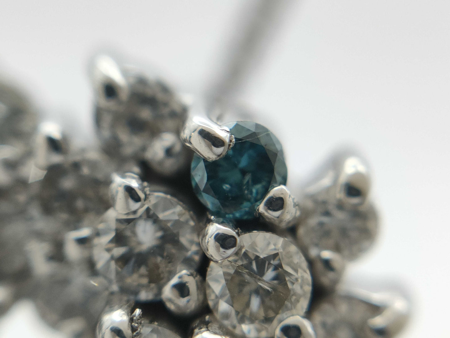 D1.00ct K18WG 5.6g Necklace