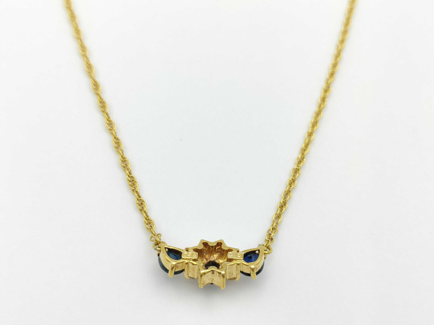 S0.58ct D0.16ct 750 3.5g Necklace