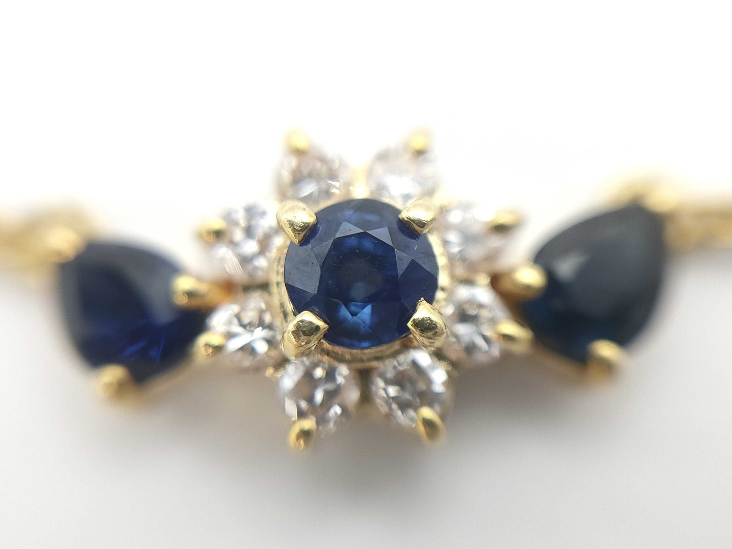 S0.58ct D0.16ct 750 3.5g Necklace