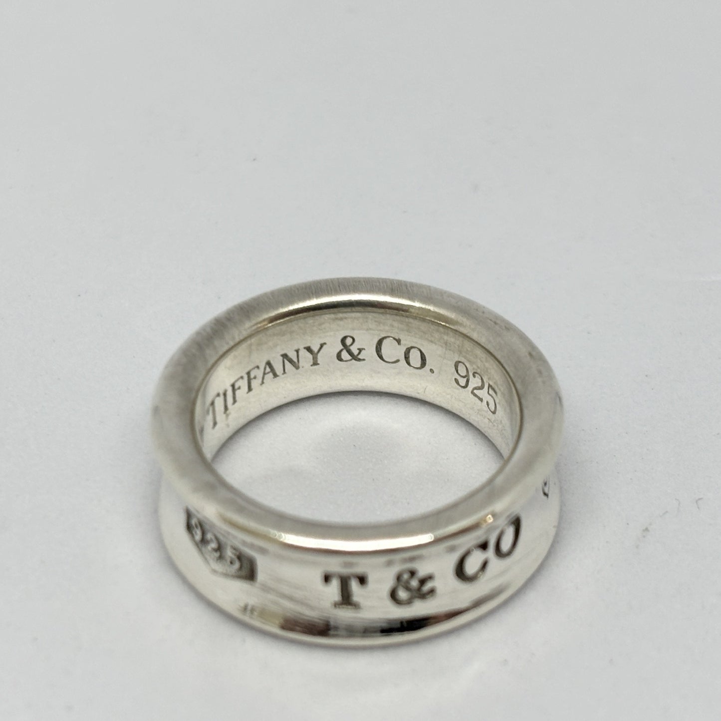 Tiffany & Co. Tiffany Narrow Ring 1837 Silver 925 6.9g Ring