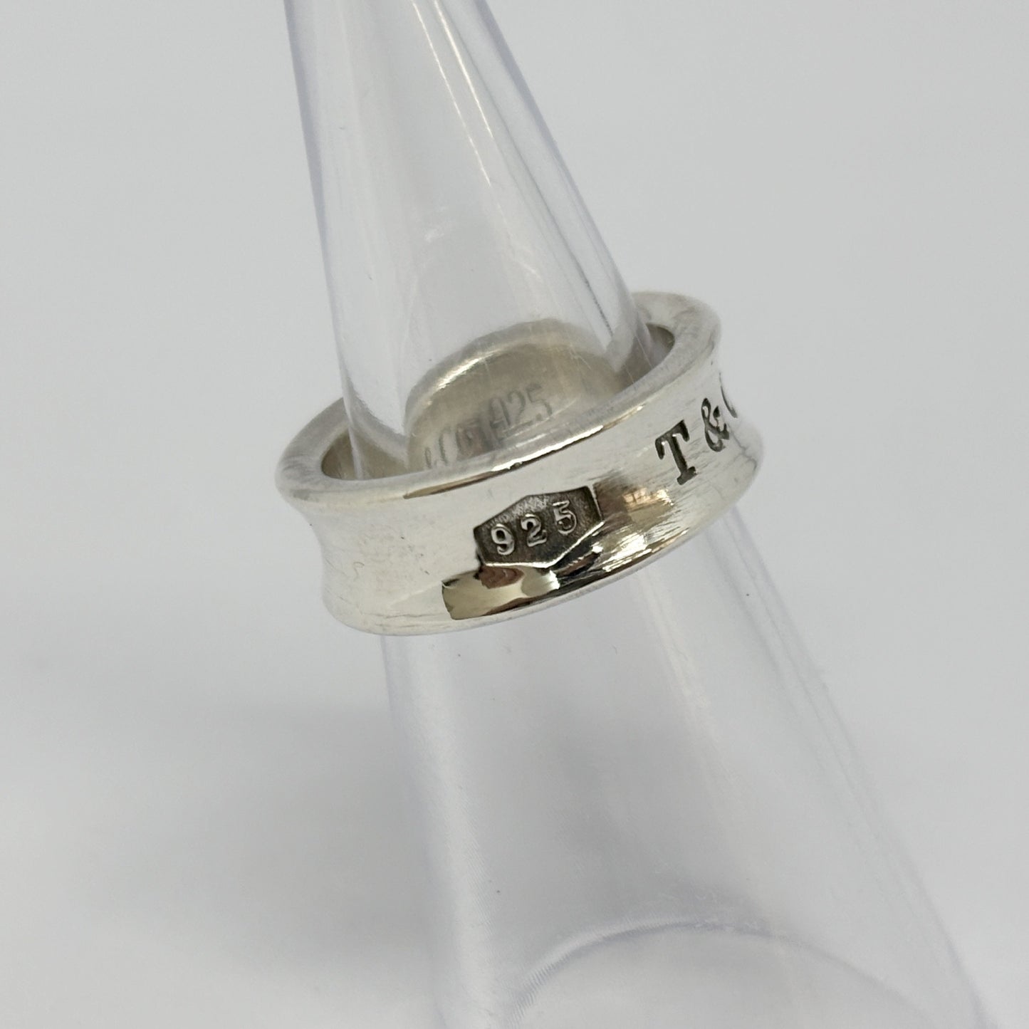 Tiffany & Co. Tiffany Narrow Ring 1837 Silver 925 6.9g Ring