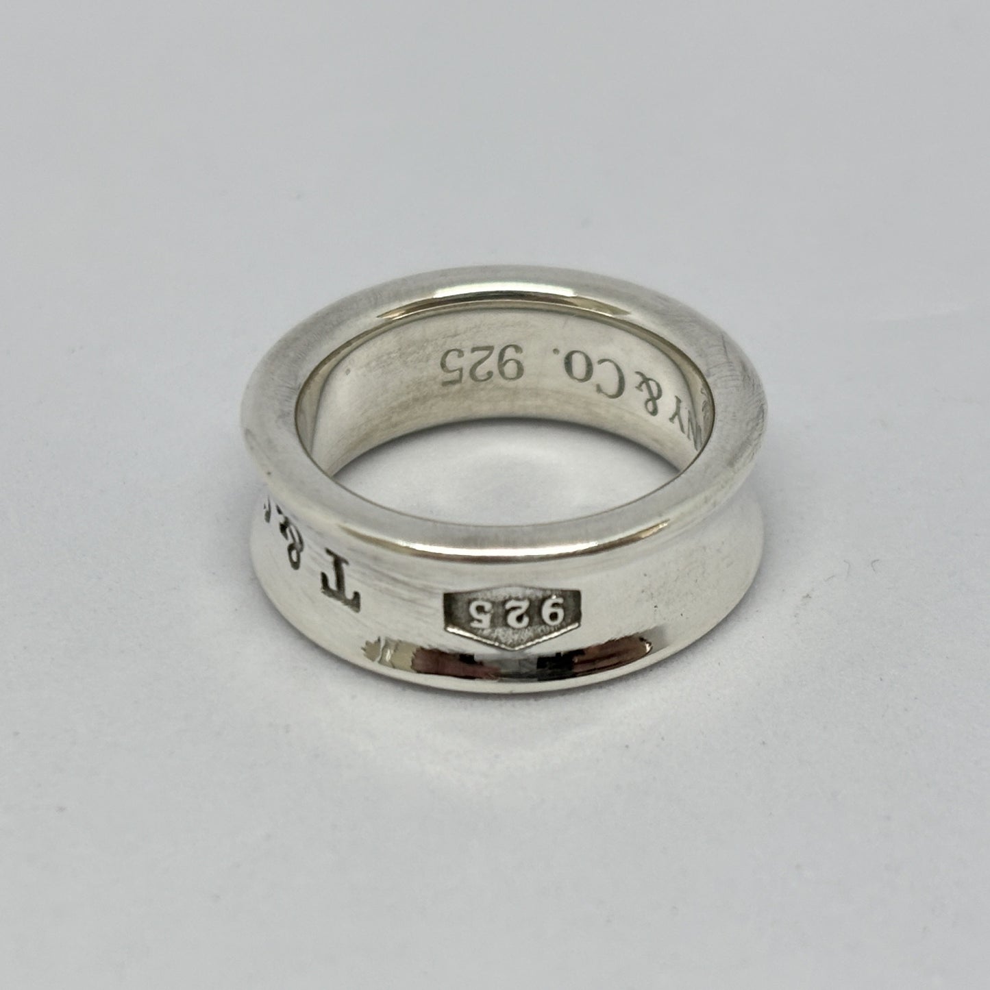 Tiffany & Co. Tiffany Narrow Ring 1837 Silver 925 6.9g Ring