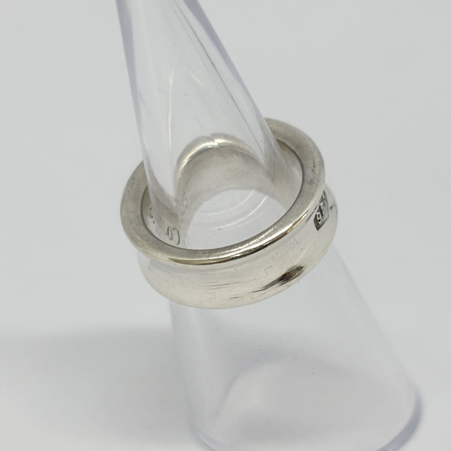 Tiffany & Co. Tiffany Narrow Ring 1837 Silver 925 6.9g Ring