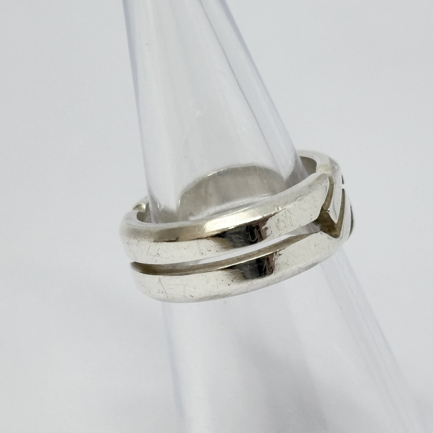 GUCCI GUCCI Infinity Knot Ring Silver Ag 925 6.4g Ring