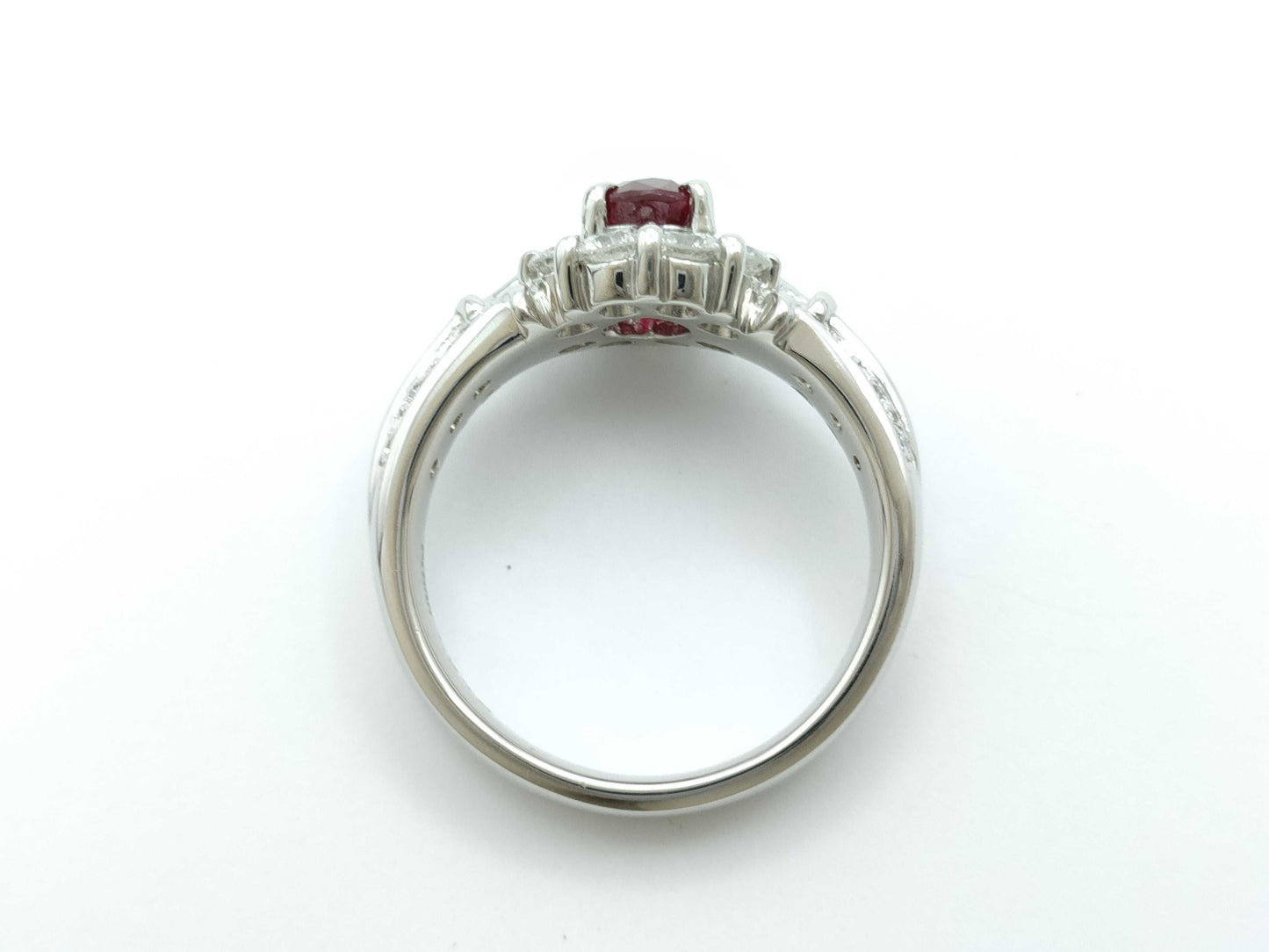 R1.045ct D0.63ct PT900 9.2g Ring