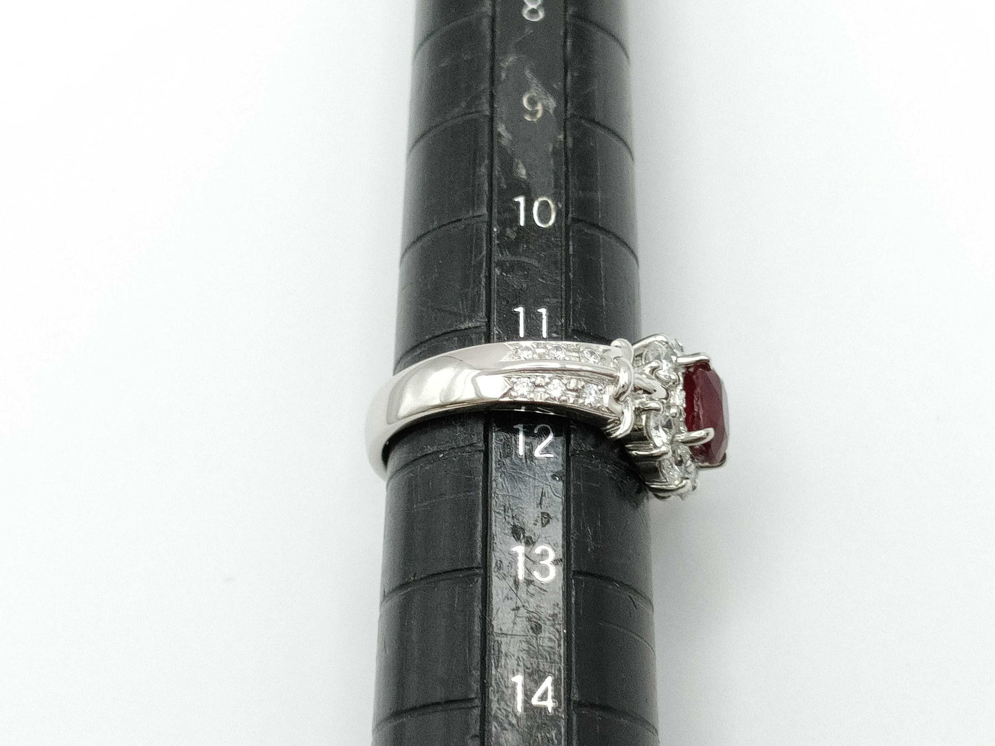 R1.045ct D0.63ct PT900 9.2g Ring
