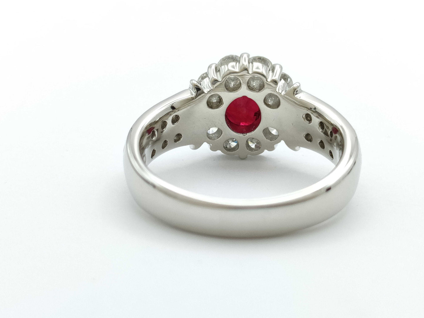 R1.045ct D0.63ct PT900 9.2g Ring