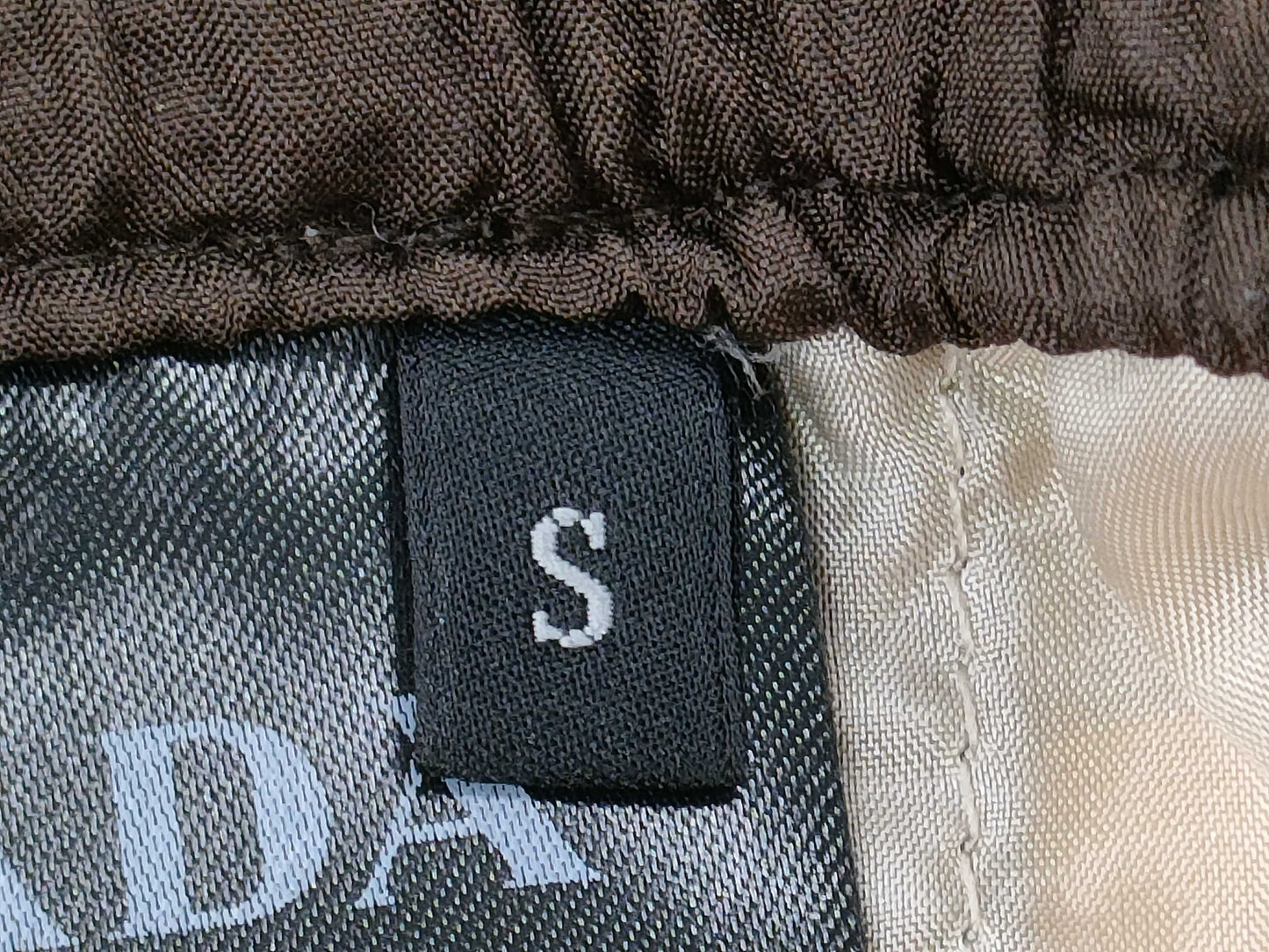 PRADA Prada Shorts Yellow Brown S Pants