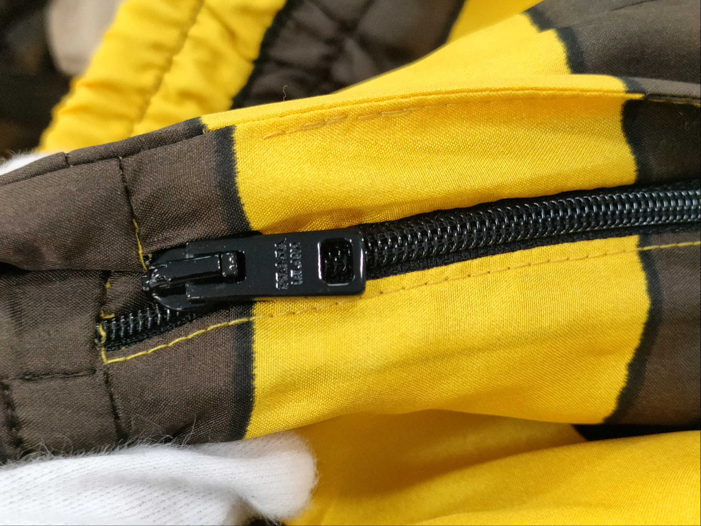PRADA Prada Shorts Yellow Brown S Pants