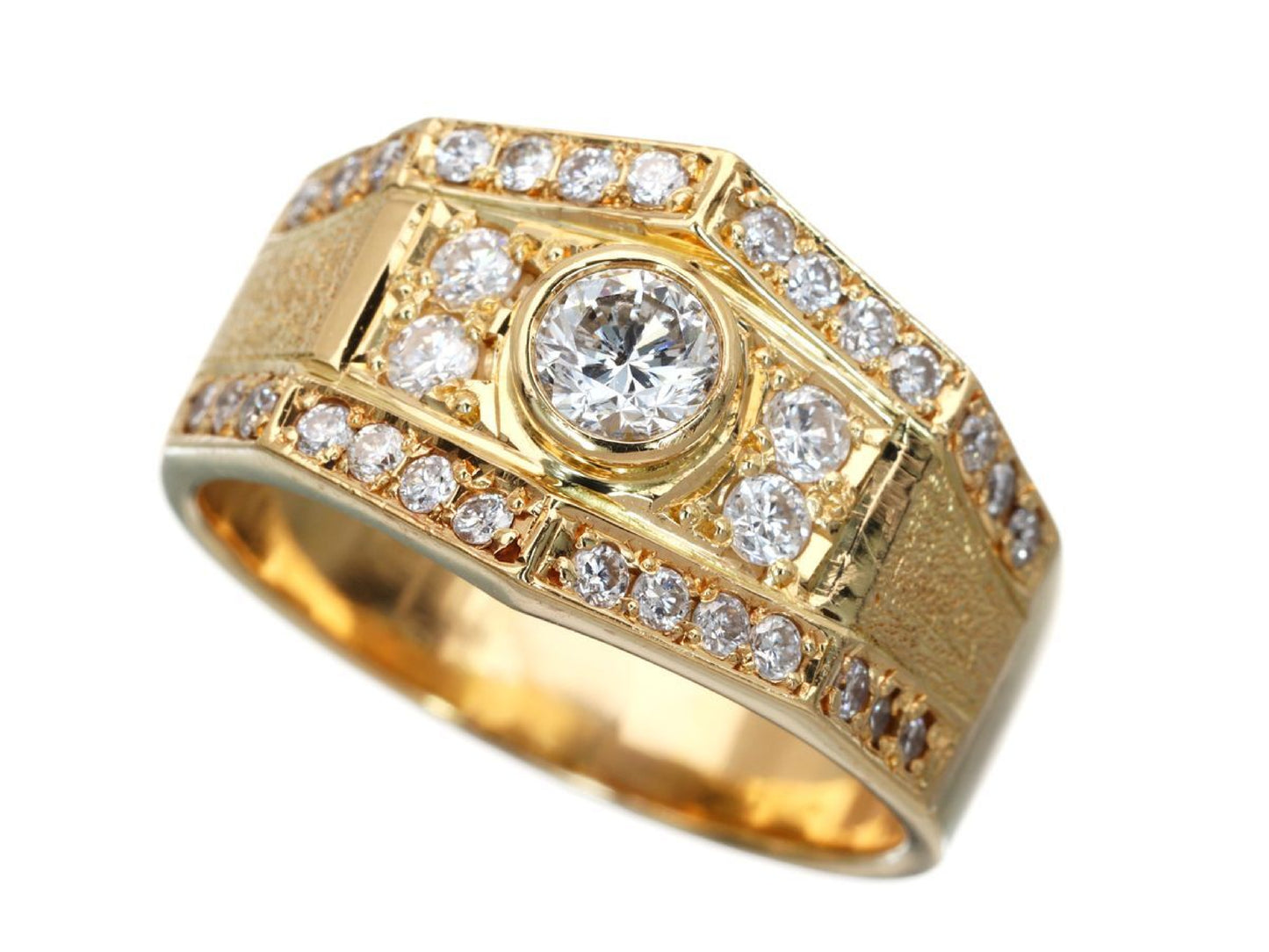 D0.305/0.45ct K18 10.4g Ring