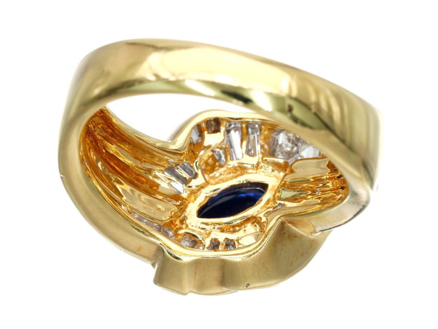 S0.68ct D1.06ct K18 8.5g Ring
