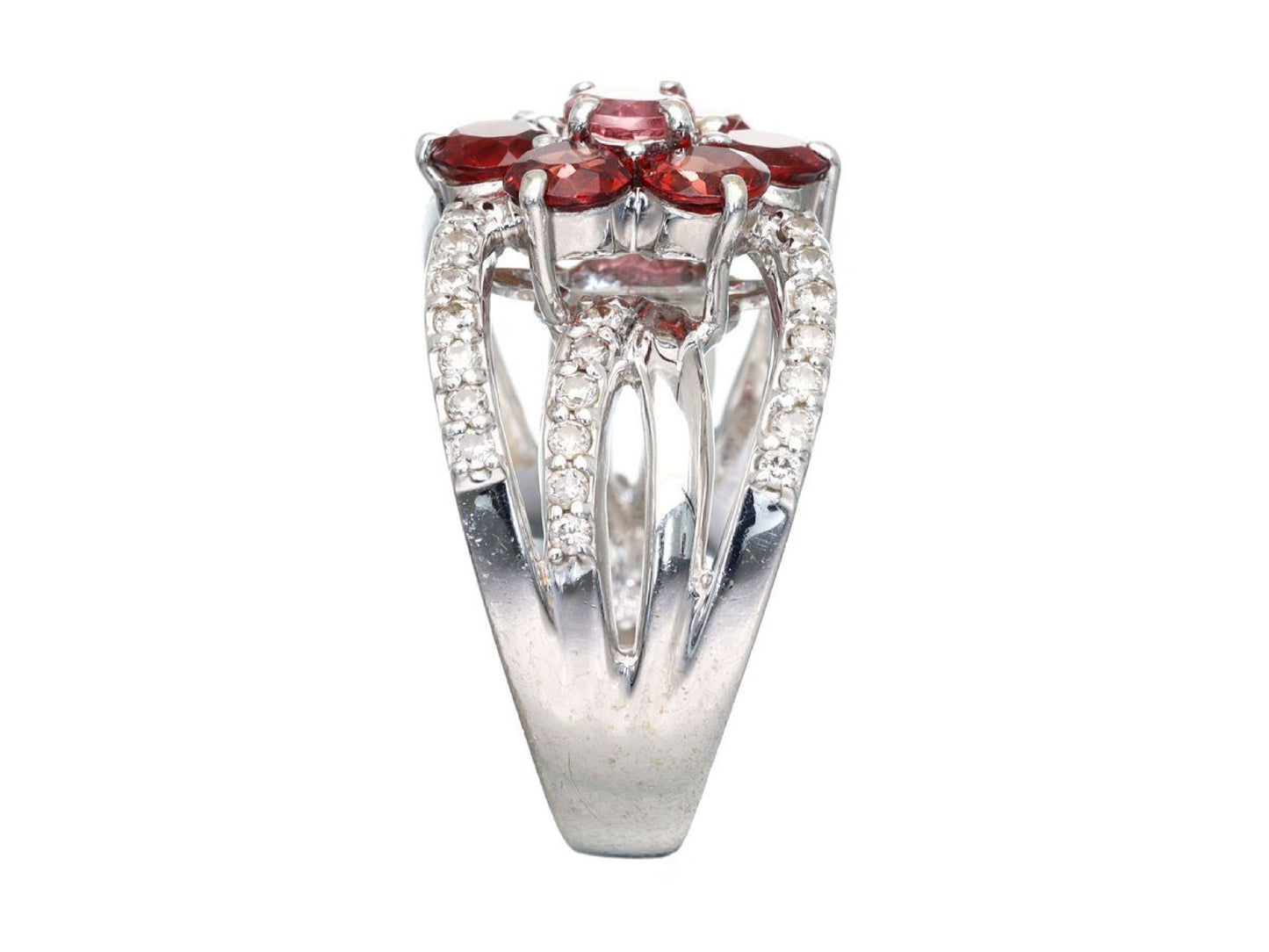 TL0.32ct G2.20ct Diamond K18WG 7.3g Ring