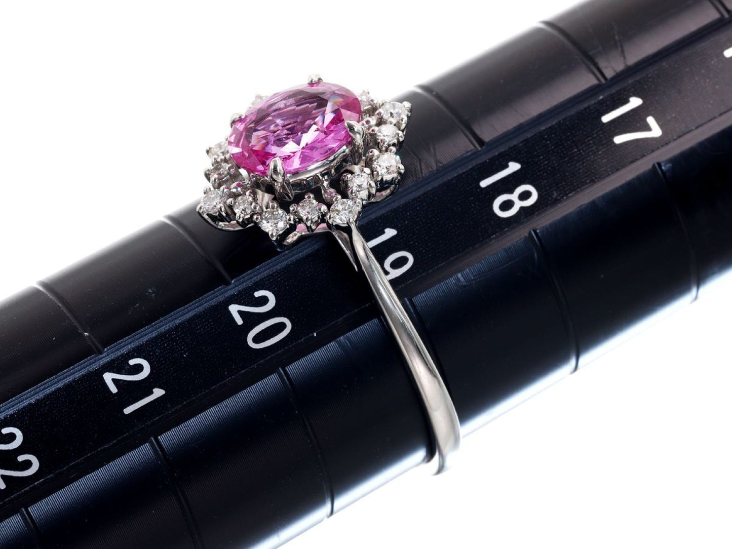 PS1.21ct D0.15ct Pt950 3.4g Ring