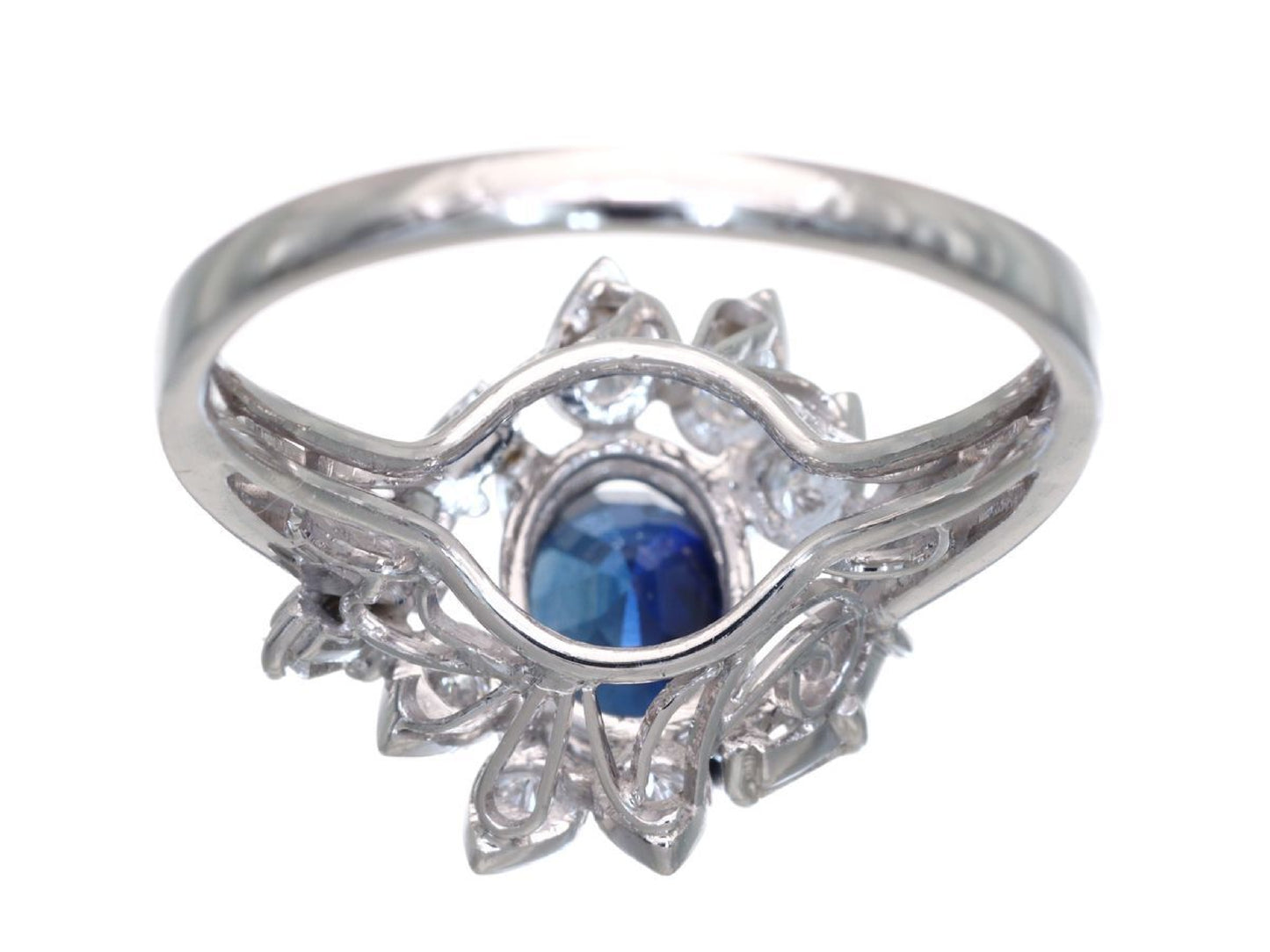 S1.39ct D0.39ct PT850 4.5g Ring