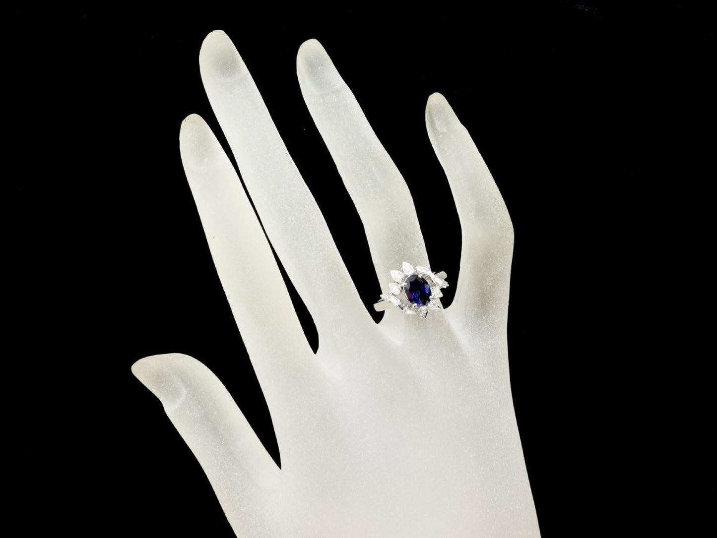 S1.39ct D0.39ct PT850 4.5g Ring