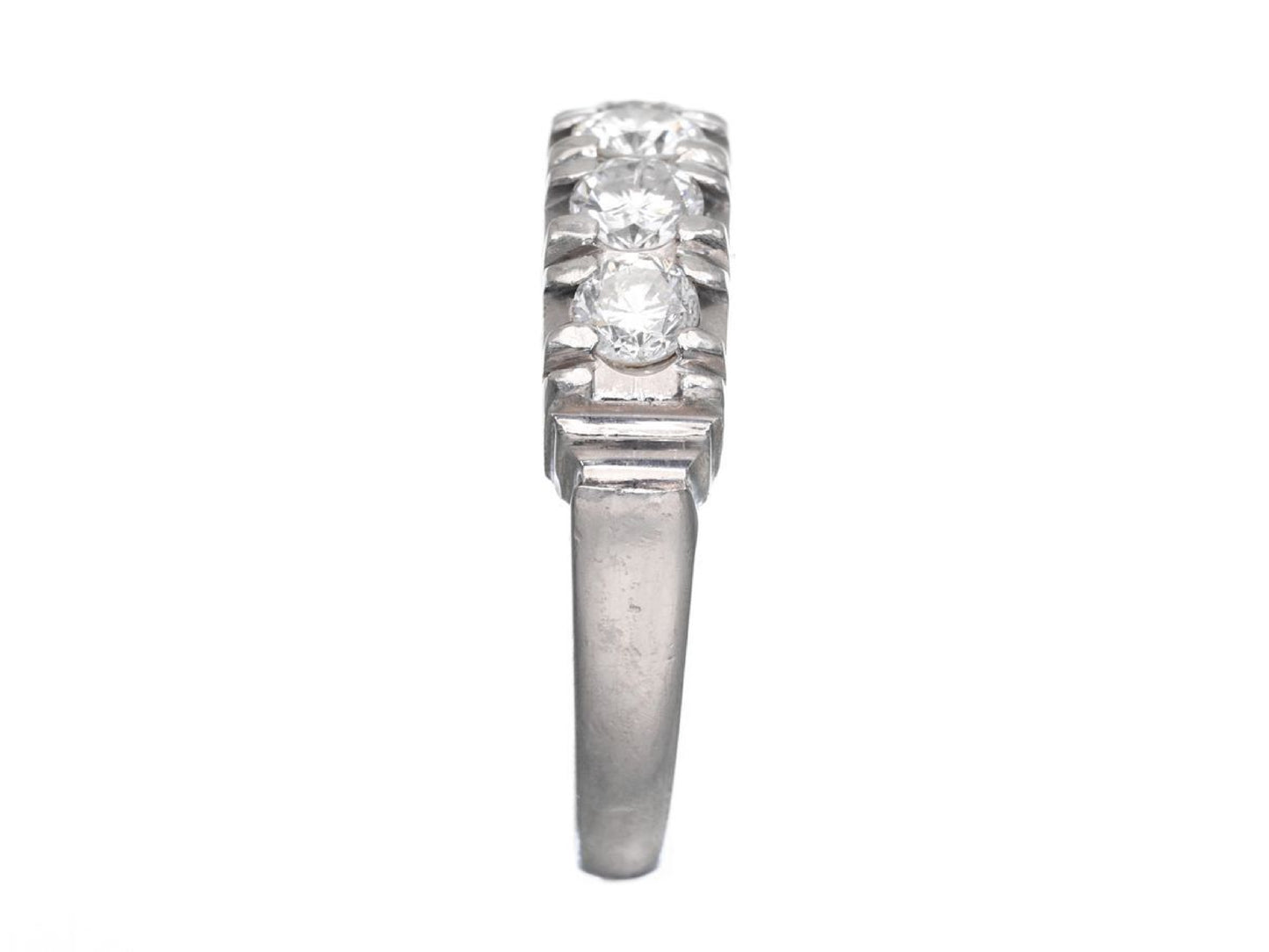 D1.00ct Pt900 6.8g Ring