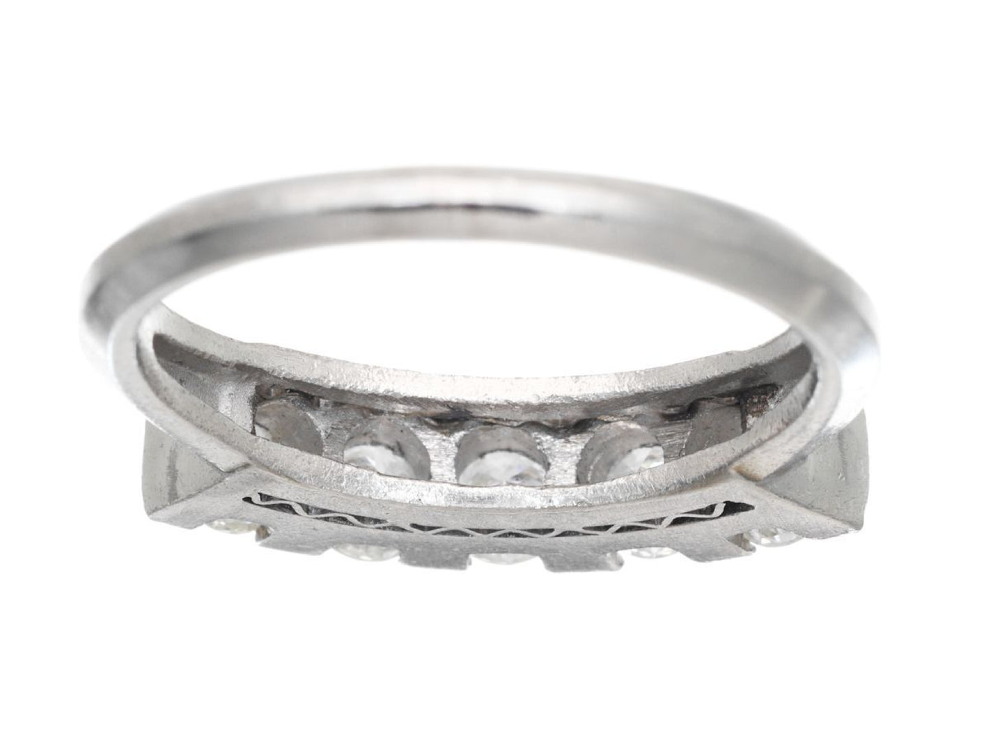 D0.83ct Pt900 5.9g Ring