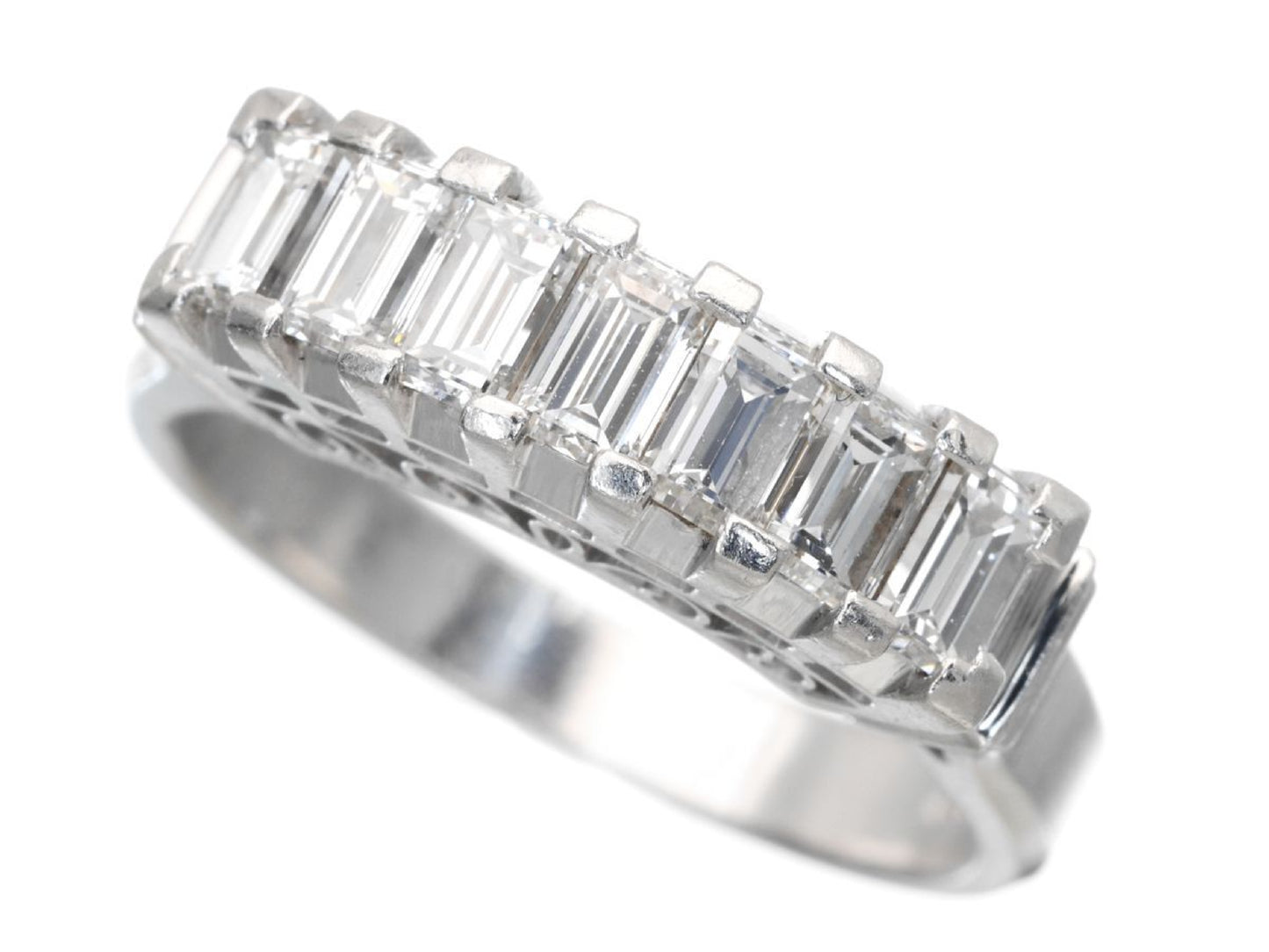 D1.21ct Pt900 6.7g Ring