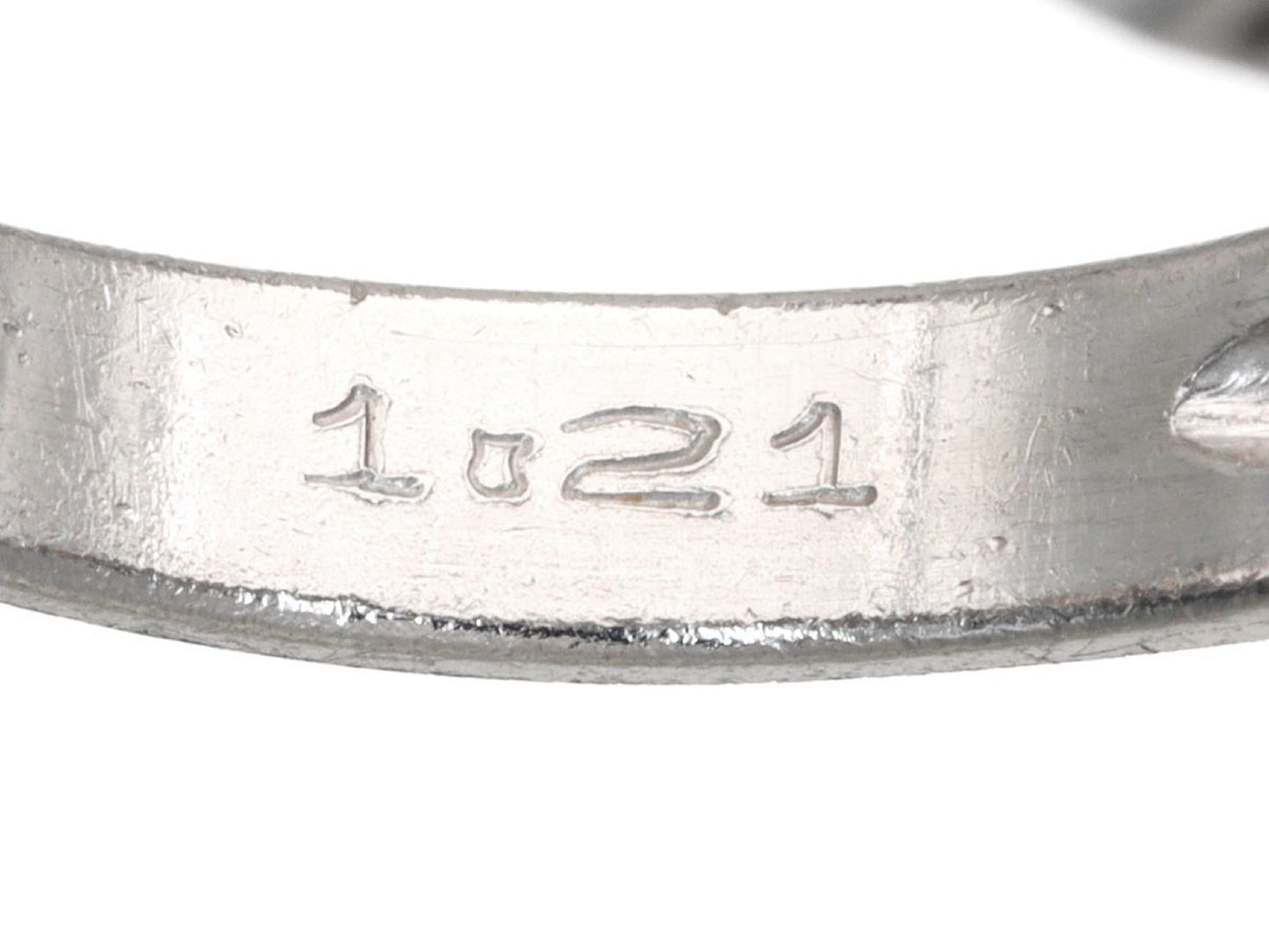 D1.21ct Pt900 6.7g Ring