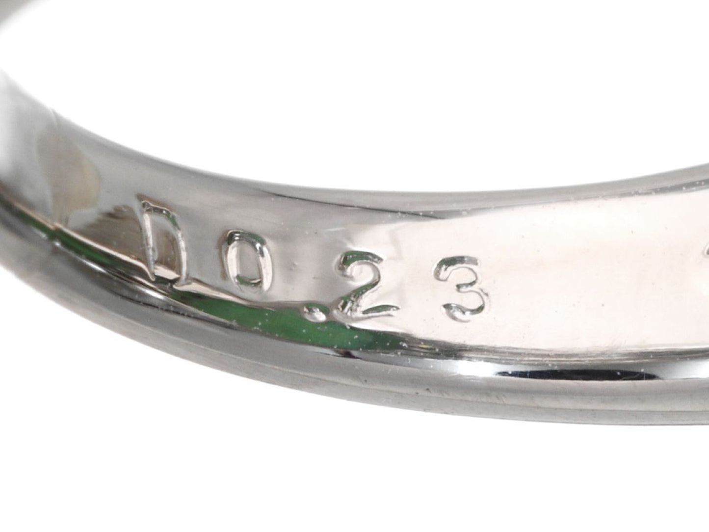 Jade 8.70ct D0.23ct Pt900 10.6g Ring
