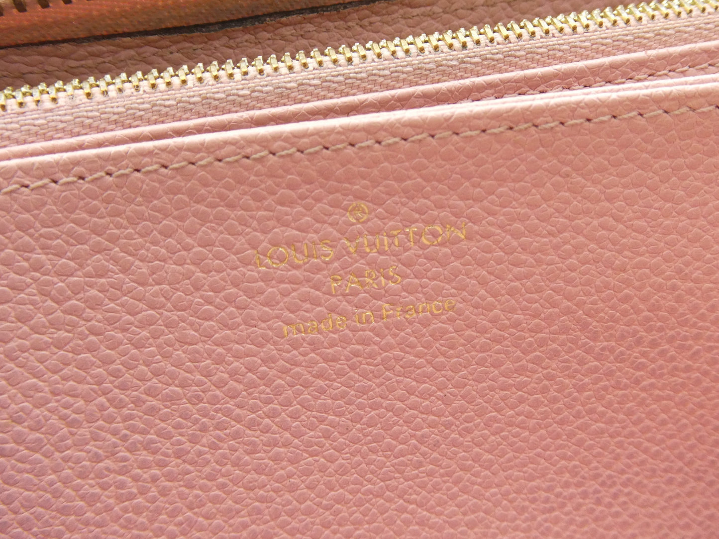 LOUIS VUITTON Monogram Empreinte Zippy Wallet