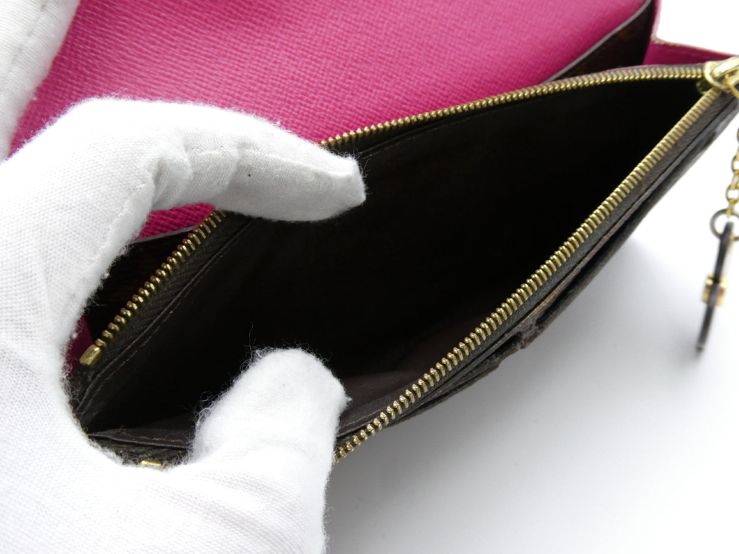 LOUIS VUITTON Monogram Portefeuille Emilie Flower Wallet