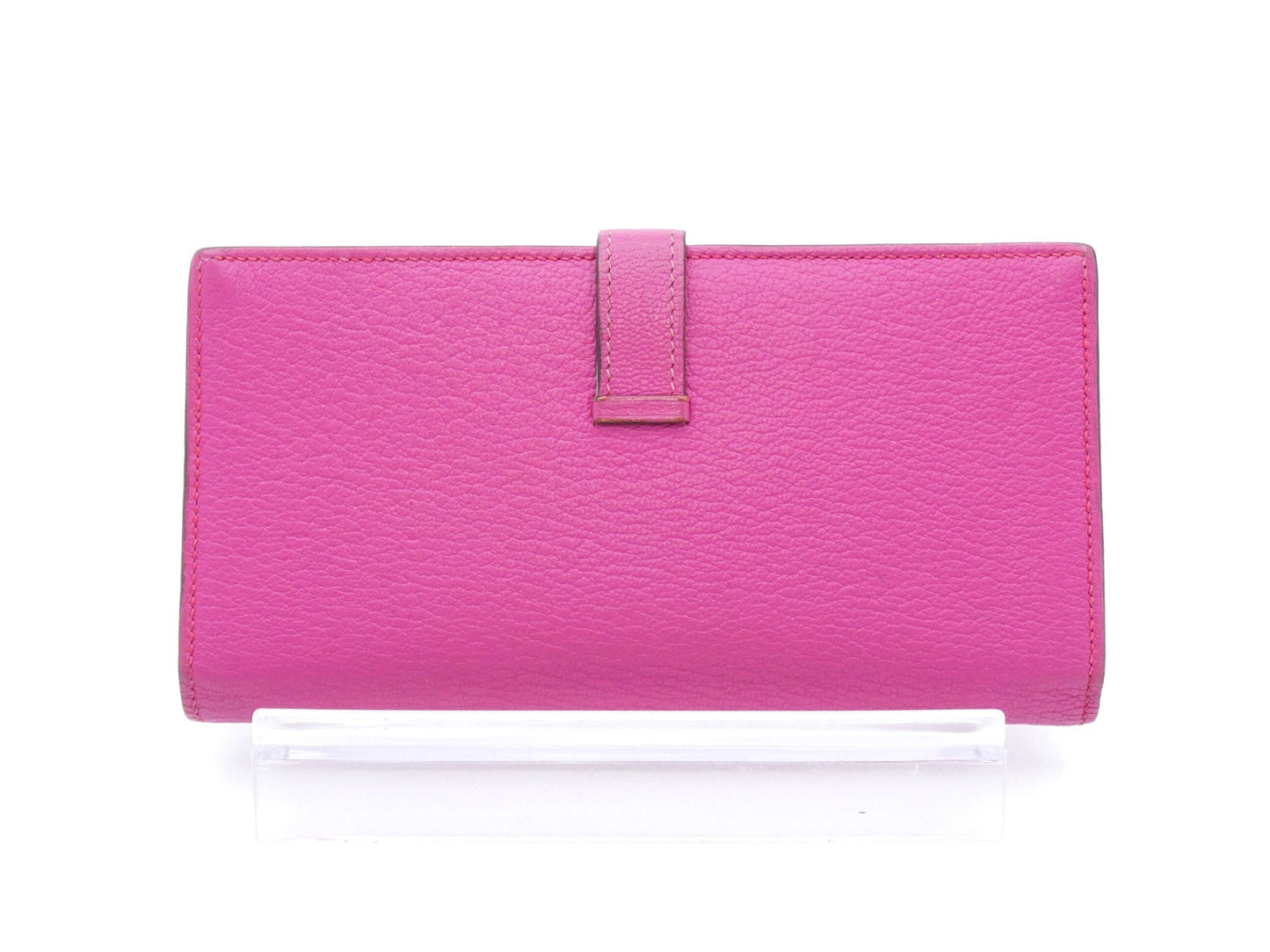 HERMES Bearn soufflé □L engraved wallet