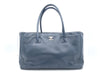 CHANEL Executive Coco Mark Turnlock Tote Bag