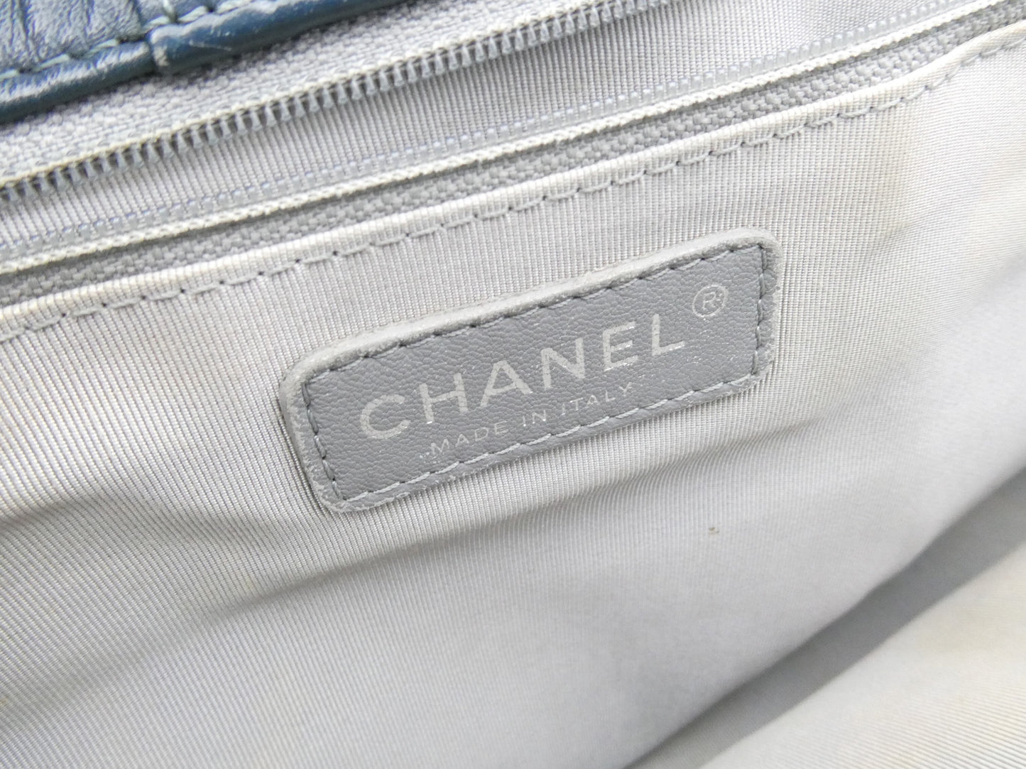 CHANEL Executive Coco Mark Turnlock Tote Bag